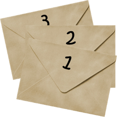 three-envelopes