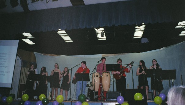 Youth Band at a Fat Tuesday Celebration