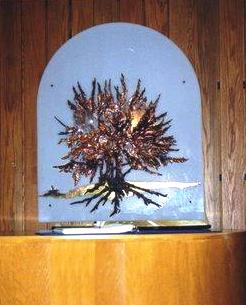 Burning Bush in Duke Hospital's Chapel