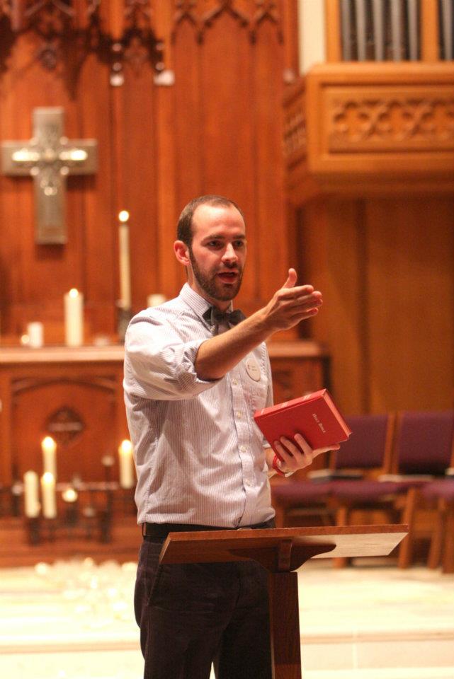 Preaching in Birmingham