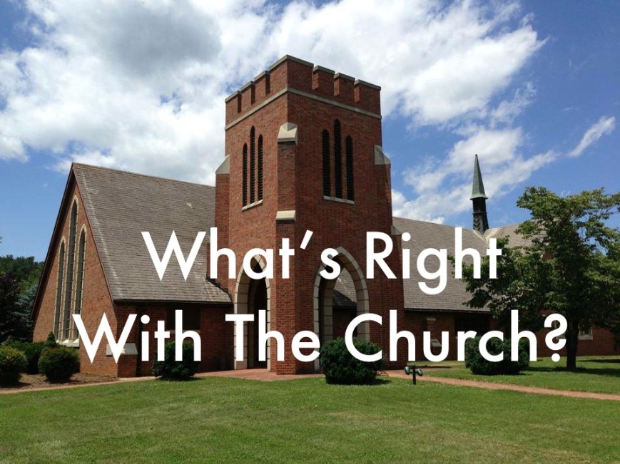 right with church