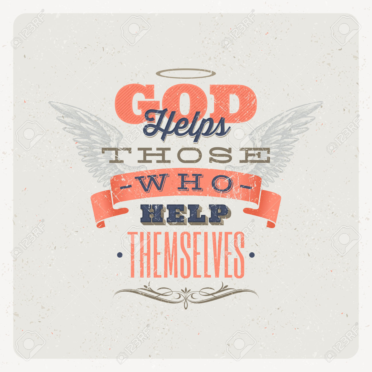Quote Typographical Background - vector design