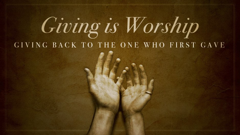 Why Do We Give? | think and let think